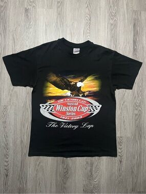 2003 Winston Cup NASCAR final flight victory lap two sided American Eagle
shirt